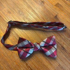 Men's Plaid Bow Tie